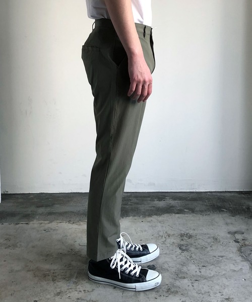 COMMON WARE(コモンウェアー)の「COMMONWARE:NYLON STRETCH LOOSEFIT ANKLE PANTS ナイロン ストレッチ ルーズフィット アンクル パンツ(その他パンツ・メンズ・ブラック/ベージュ/ネイビー/カーキ・M/L/XL)」の12枚目の写真