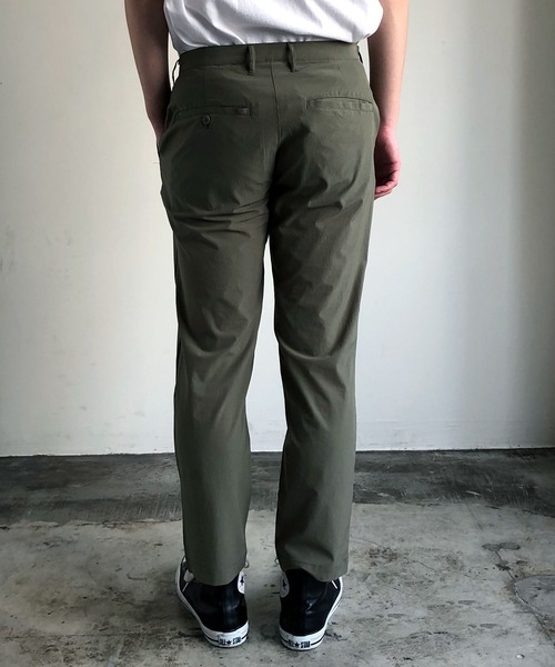 COMMON WARE(コモンウェアー)の「COMMONWARE:NYLON STRETCH LOOSEFIT ANKLE PANTS ナイロン ストレッチ ルーズフィット アンクル パンツ(その他パンツ・メンズ・ブラック/ベージュ/ネイビー/カーキ・M/L/XL)」の11枚目の写真