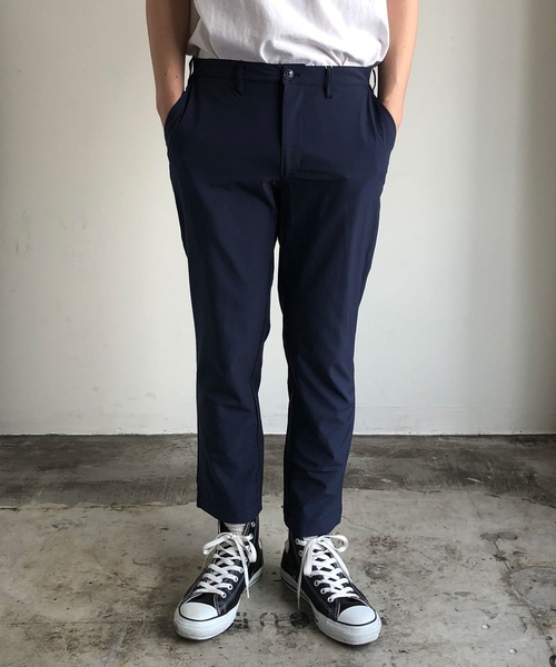 COMMON WARE(コモンウェアー)の「COMMONWARE:NYLON STRETCH LOOSEFIT ANKLE PANTS ナイロン ストレッチ ルーズフィット アンクル パンツ(その他パンツ・メンズ・ブラック/ベージュ/ネイビー/カーキ・M/L/XL)」の8枚目の写真