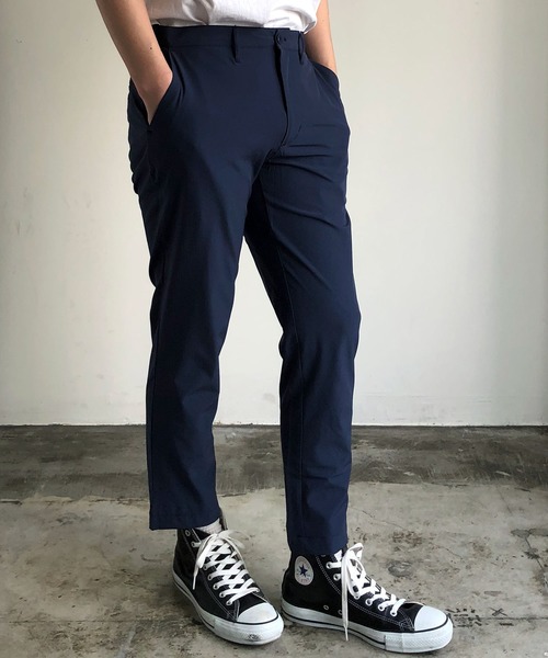 COMMON WARE(コモンウェアー)の「COMMONWARE:NYLON STRETCH LOOSEFIT ANKLE PANTS ナイロン ストレッチ ルーズフィット アンクル パンツ(その他パンツ・メンズ・ブラック/ベージュ/ネイビー/カーキ・M/L/XL)」の7枚目の写真