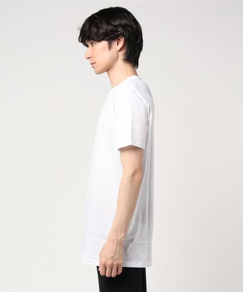 ARMANI EXCHANGE(アルマーニエクスチェンジ)の「【A|Xアルマーニ エクスチェンジ】ロゴ 半袖クルーネックTシャツ/SLIM(Tシャツ/カットソー・メンズ・ネイビー/ホワイト・X-LARGE/LARGE/SMALL/MEDIUM/X-SMALL)」の5枚目の写真