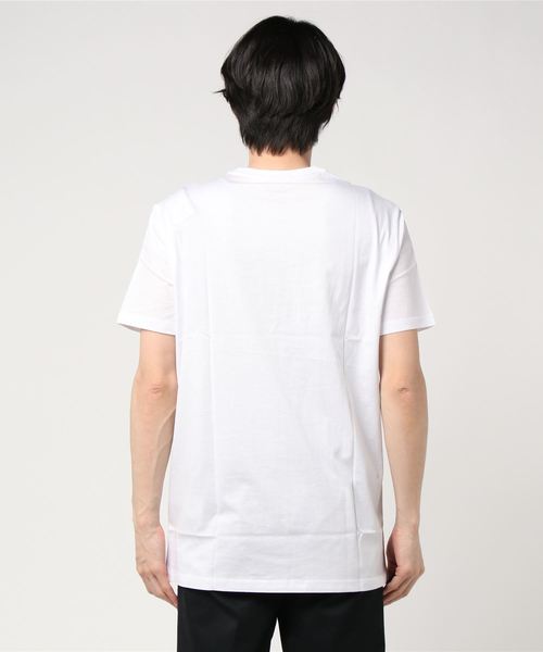 ARMANI EXCHANGE(アルマーニエクスチェンジ)の「【A|Xアルマーニ エクスチェンジ】ロゴ 半袖クルーネックTシャツ/SLIM(Tシャツ/カットソー・メンズ・ネイビー/ホワイト・X-LARGE/LARGE/SMALL/MEDIUM/X-SMALL)」の4枚目の写真