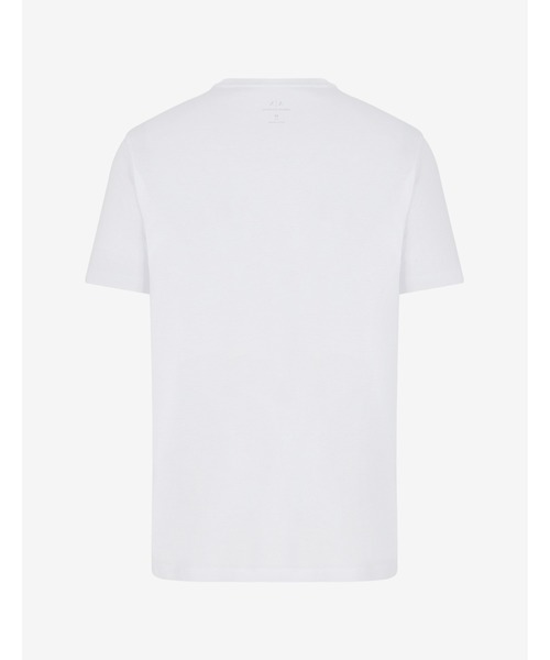 ARMANI EXCHANGE(アルマーニエクスチェンジ)の「【A|Xアルマーニ エクスチェンジ】ロゴ 半袖クルーネックTシャツ/SLIM(Tシャツ/カットソー・メンズ・ネイビー/ホワイト・X-LARGE/LARGE/SMALL/MEDIUM/X-SMALL)」の7枚目の写真