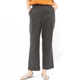 LAKOLE | リネン混スラブスリットヘムパンツ / LAKOLE(その他パンツ)