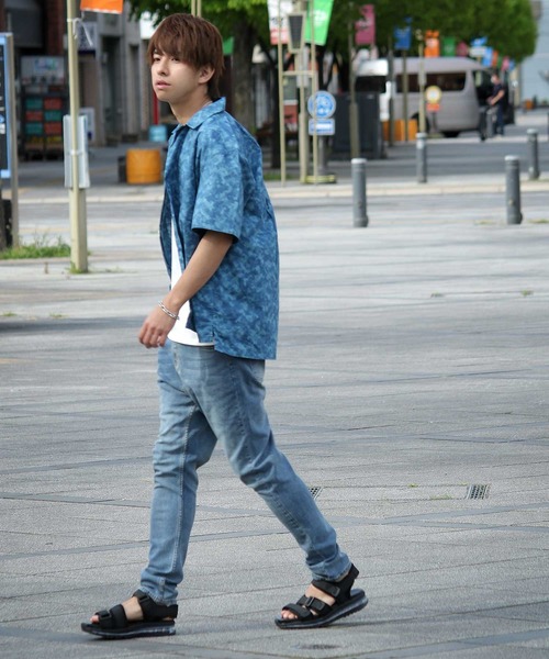 ZIP FIVE（ジップファイブ）の「【ZIP FIVE】エアクリアクッションソール　スポーツサンダル（サンダル・メンズ・ブラック/シルバー・MEDIUM/X-LARGE/LARGE/SMALL）」の15枚目の写真