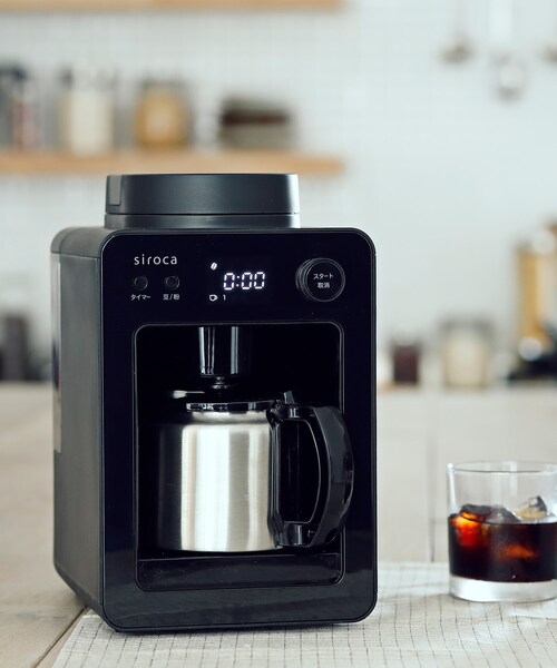 212 KITCHEN STORE（トゥワントゥキッチンストア）の「全自動コーヒーメーカー SC-A371 ＜siroca シロカ＞（キッチン家電・レディース・その他・00）」の2枚目の写真