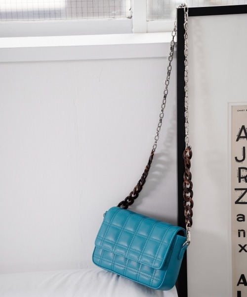 PAGEBOY（ページボーイ）の「パッドモードショルダー（ショルダーバッグ・レディース・ブラック/ブルー系その他・FREE）」の2枚目の写真