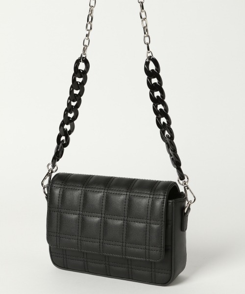 PAGEBOY（ページボーイ）の「パッドモードショルダー（ショルダーバッグ・レディース・ブラック/ブルー系その他・FREE）」の5枚目の写真