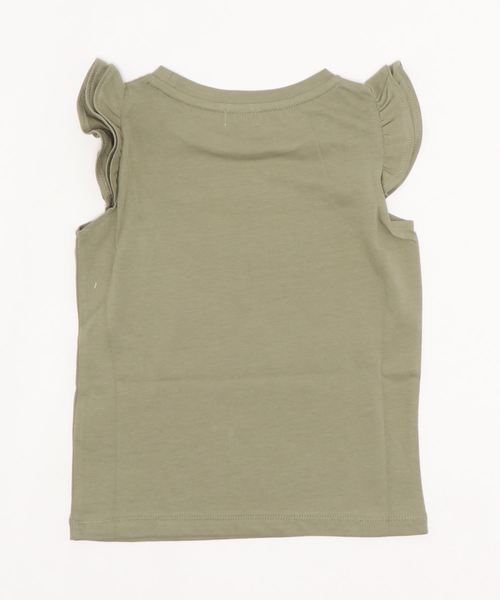 LOWRYS FARM（ローリーズファーム）の「チビフリルノースリーブ　892708（Tシャツ/カットソー・キッズ・ホワイト/ブラック/グリーン・MEDIUM/LARGE/X-LARGE）」の11枚目の写真