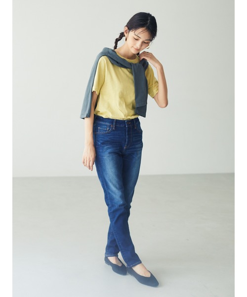 CRAFT STANDARD BOUTIQUE（クラフトスタンダードブティック）の「スリムスクエアトゥVカットフラットパンプス●（パンプス・レディース・ブラック/ブラウン/グレイッシュベージュ・S/M/L）」の11枚目の写真