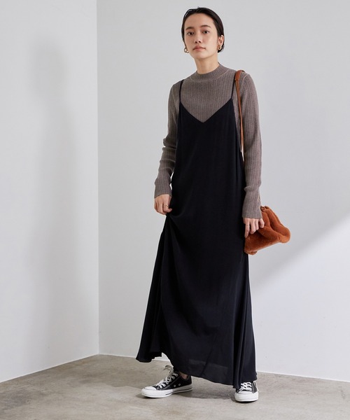 ADAM ET ROPE'(アダムエロペ)の「【WEB限定】WOOL混変形RIBプルオーバー(ニット/セーター・レディース・ブラウン系その他2/ミント/ラベンダー/クリーム・FREE)」の5枚目の写真