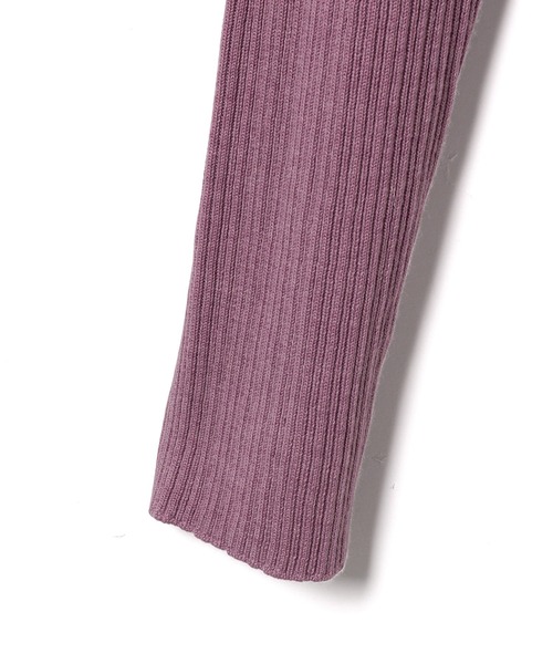 ADAM ET ROPE'(アダムエロペ)の「【WEB限定】WOOL混変形RIBプルオーバー(ニット/セーター・レディース・ブラウン系その他2/ミント/ラベンダー/クリーム・FREE)」の12枚目の写真