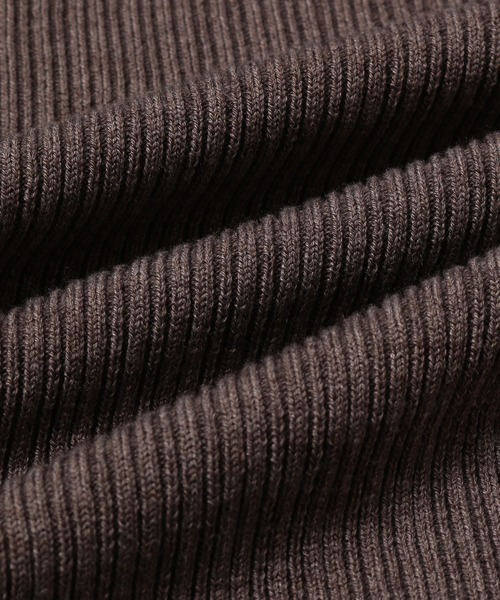 ADAM ET ROPE'(アダムエロペ)の「【WEB限定】WOOL混変形RIBプルオーバー(ニット/セーター・レディース・ブラウン系その他2/ミント/ラベンダー/クリーム・FREE)」の15枚目の写真
