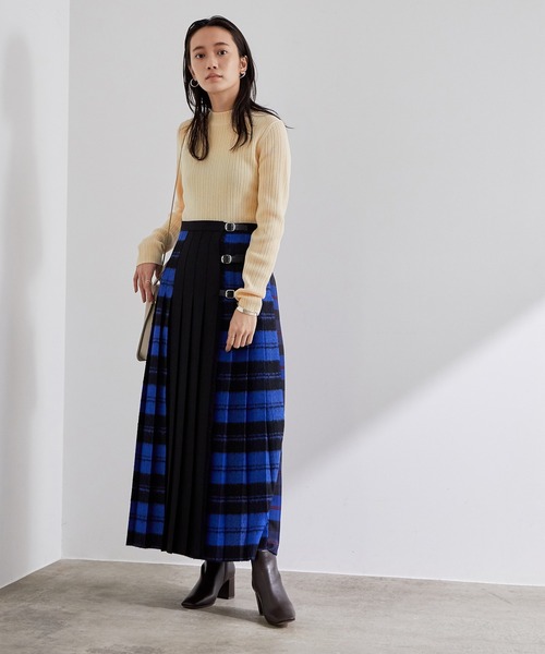 ADAM ET ROPE'(アダムエロペ)の「【WEB限定】WOOL混変形RIBプルオーバー(ニット/セーター・レディース・ブラウン系その他2/ミント/ラベンダー/クリーム・FREE)」の21枚目の写真