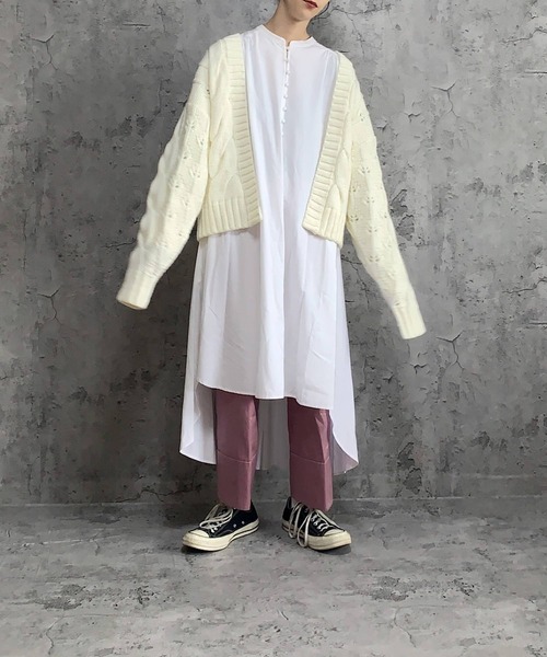 perna ボリューム袖ロングコート perna ボリューム袖ロングコート