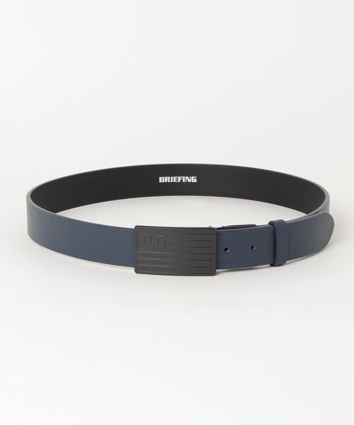 ブリーフィングゴルフ】BG BUCKLE LEATHER BELT/BG バックル