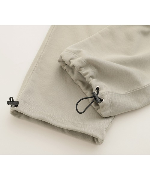 EMMA CLOTHES（エマクローズ）の「ドローコード クオリティーブライト裏毛スウェットテーパードパンツ/EMMA CLOTHES（スウェットパンツ・メンズ・ブラック/アッシュブラウン/ダークグレー/グリーン系その他/グレイッシュベージュ/ブルー系その他・M/L）」の9枚目の写真