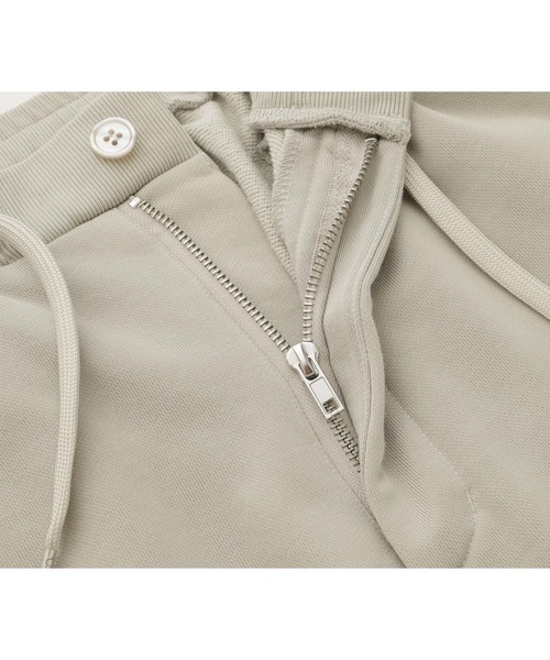 EMMA CLOTHES（エマクローズ）の「ドローコード クオリティーブライト裏毛スウェットテーパードパンツ/EMMA CLOTHES（スウェットパンツ・メンズ・ブラック/アッシュブラウン/ダークグレー/グリーン系その他/グレイッシュベージュ/ブルー系その他・M/L）」の11枚目の写真