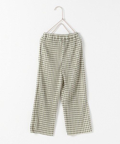 LOWRYS FARM(ローリーズファーム)の「selfcutプリーツパンツ 926804(その他パンツ・キッズ・ダークブラウン/ベージュ/グリーン・32/31/33)」の3枚目の写真