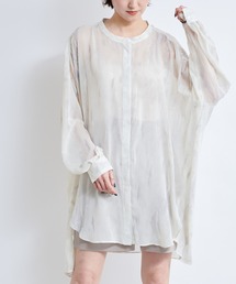 DouDou | マーブルプリントBIGシャツ(シャツ/ブラウス)