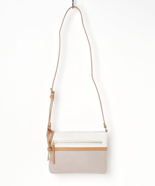 FOSSIL（フォッシル）の「FIONA E/W CROSSBODY　ZB1536（ショルダーバッグ・レディース・ホワイト・FREE）」の6枚目の写真