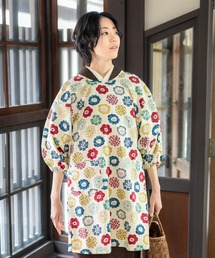 KIMONOMACHI（キモノマチ）の「KIMONOMACHI オリジナル 割烹着 ロング丈 日本製 普段使いに、誕生日、母の日ギフトに（エプロン）」