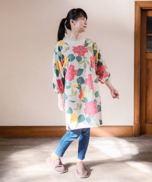 kimonomachi（キモノマチ）の「KIMONOMACHI オリジナル 割烹着 ロング