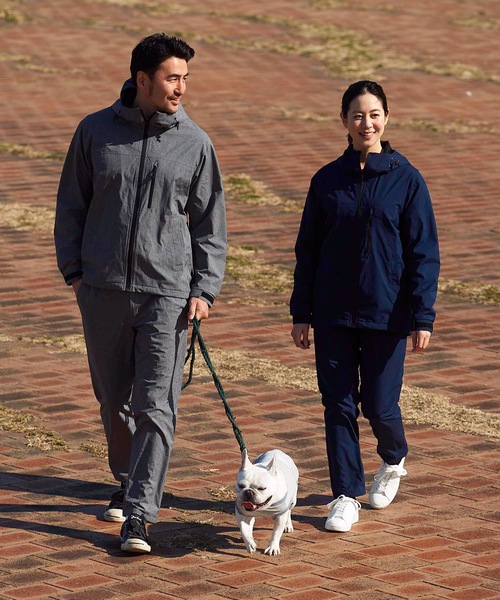 Blue Standard （ブルースタンダード）の「【BLUE STANDARD】撥水防風ストレッチイージーパンツ　ウエストゴム仕様　総裏ラッセルメッシュ　耐水圧10000mm（その他パンツ・メンズ・ブラック/ネイビー/ブルー/杢グレー・SMALL/MEDIUM/LARGE/X-LARGE）」の7枚目の写真