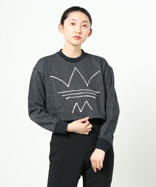 adidas（アディダス）の「R.Y.V. スウェット / アディダスオリジナルス（スウェット・レディース・キャメル/オフホワイト/スミクロ・SMALL/MEDIUM/XX-LARGE/LARGE/X-LARGE/X-SMALL）」の20枚目の写真