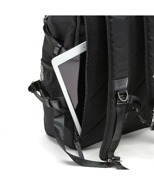 MAKAVELIC(マキャベリック)の「【MAKAVELIC】DOUBLE LINE2 BACKPACK(バックパック/リュック・メンズ・ブラック/ネイビー・FREE)」の11枚目の写真