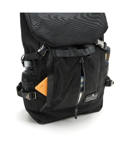 MAKAVELIC(マキャベリック)の「【MAKAVELIC】DOUBLE LINE2 BACKPACK(バックパック/リュック・メンズ・ブラック/ネイビー・FREE)」の12枚目の写真