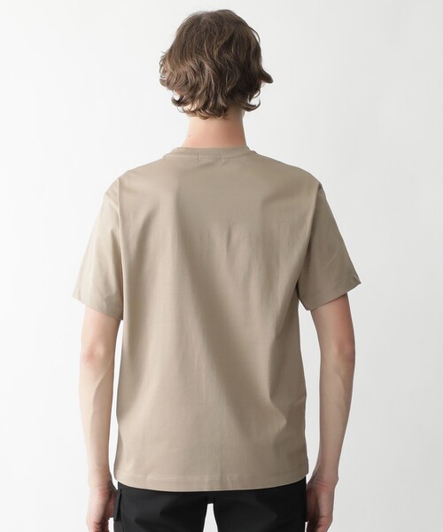 【新品】ブラックレーベルクレストブリッジ　Tシャツ　M　ベージュ　CBチェック BLACK LABEL CRESTBRIDGE（ブラックレーベル・クレストブリッジ