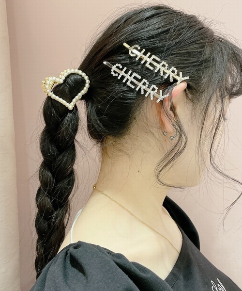 lilLilly（リルリリー）の「ストーンメッセージヘアピン（ヘアピン・レディース・その他/その他1・FREE）」の2枚目の写真