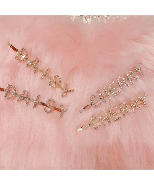 lilLilly（リルリリー）の「ストーンメッセージヘアピン（ヘアピン・レディース・その他/その他1・FREE）」の3枚目の写真