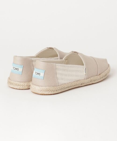 TOMS（トムス）の「TOMS/トムス ALPARGATA ROPE/アルパルガータ ロープ（スリッポン・レディース・ベージュ・23.5cm/24cm/25cm/23cm/24.5cm/22.5cm）」の2枚目の写真