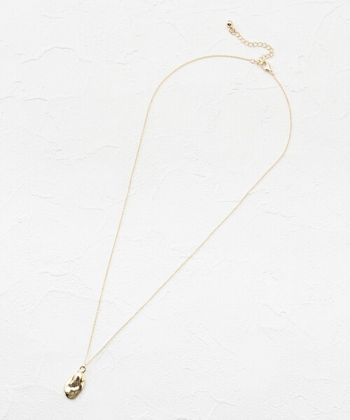 AG by aquagirl（エージーバイアクアガール）の「◆ニュアンスプレートネックレス（ネックレス・レディース・シルバー/ゴールド・00）」の7枚目の写真