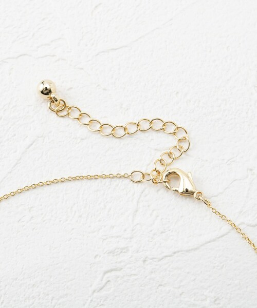 AG by aquagirl（エージーバイアクアガール）の「◆ニュアンスプレートネックレス（ネックレス・レディース・シルバー/ゴールド・00）」の6枚目の写真