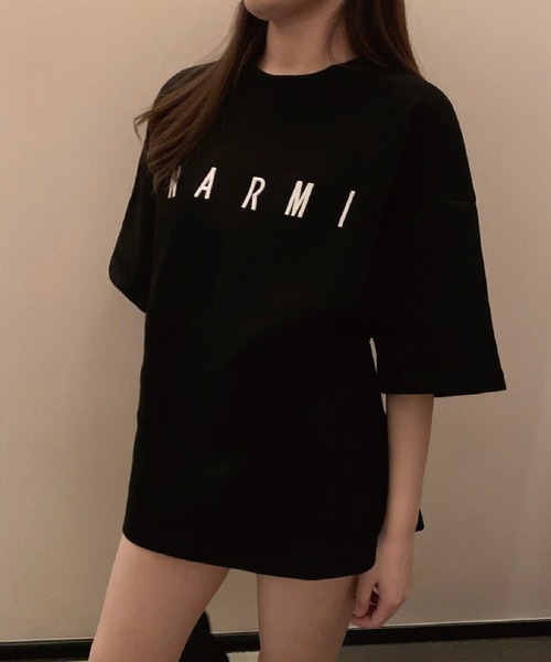 meJane（ミージェーン）の「NARMIベーシック ルーズ半袖Ｔ【ZOZOTOWN限定】（Tシャツ/カットソー・レディース・ホワイト/ブラック・FREE）」の12枚目の写真