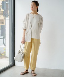 LOUNGEDRESS（ラウンジドレス）の「リネンノーカラージャケット