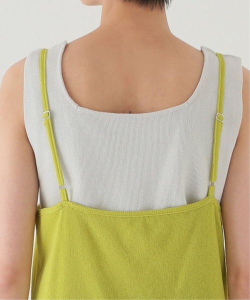 JOINT WORKS（ジョイントワークス）の「J-ドライタッチテレコキャミワンピース（ワンピース・レディース・パープル/グリーン・FREE）」の11枚目の写真