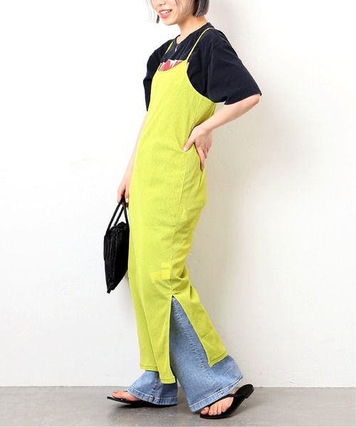 JOINT WORKS（ジョイントワークス）の「J-ドライタッチテレコキャミワンピース（ワンピース・レディース・パープル/グリーン・FREE）」の20枚目の写真