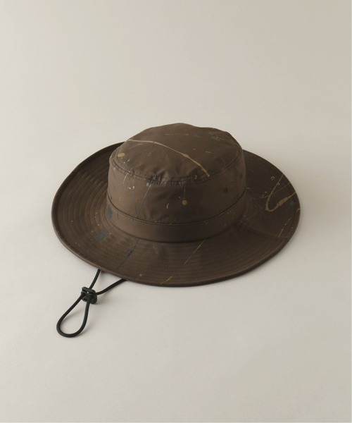 JOURNAL STANDARD relume(ジャーナルスタンダード レリューム)の「【AGREEMENT×JOURNAL STANDARD relume】3LAYER PAINT HAT(ハット・メンズ・ブラック/ベージュ/カーキ・FREE)」の3枚目の写真