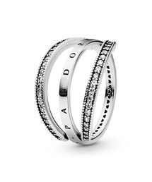 PANDORA | Pandora ロゴ ＆ ハート リング(リング)