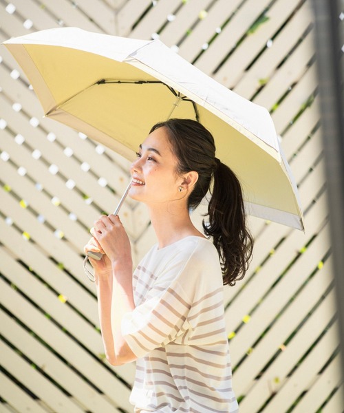 GLOBAL WORK（グローバルワーク）の「日傘 晴雨兼用バイカラ