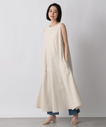 LOWRYS FARM | Ａラインカラーノースリーブワンピース　947636(ワンピース)