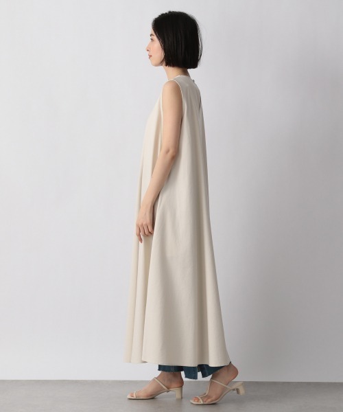 LOWRYS FARM（ローリーズファーム）の「Ａラインカラーノースリーブワンピース　947636（ワンピース・レディース・グリーン/アイボリー/オレンジ/パープル/ブラック/オレンジ系その他/ホワイト/ブラック系その他/ライム/パープル系その他・FREE）」の20枚目の写真