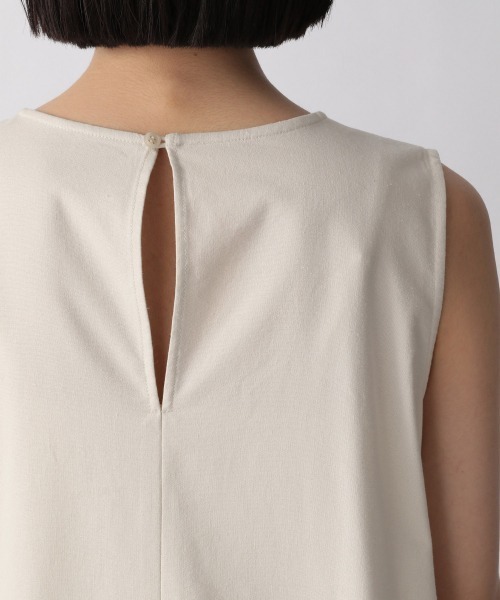 LOWRYS FARM（ローリーズファーム）の「Ａラインカラーノースリーブワンピース　947636（ワンピース・レディース・グリーン/アイボリー/オレンジ/パープル/ブラック/オレンジ系その他/ホワイト/ブラック系その他/ライム/パープル系その他・FREE）」の11枚目の写真