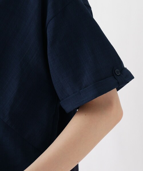 DRESKIP（ドレスキップ）の「◆スキッパーチュニックワンピース（チュニック・レディース・オフホワイト/ネイビー/グリーン系・04/03/02）」の8枚目の写真