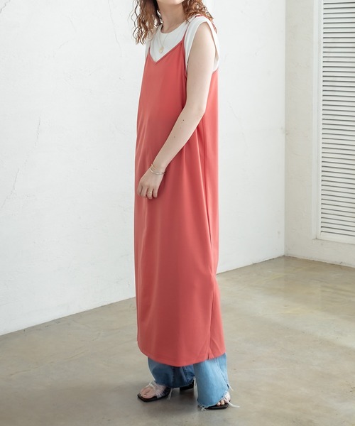 mystic（ミスティック）の「anyway セットUP（ワンピース・レディース・ブラック/オレンジ/グリーン/アイボリー・1/2）」の7枚目の写真