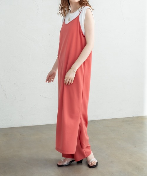 mystic（ミスティック）の「anyway セットUP（ワンピース・レディース・ブラック/オレンジ/グリーン/アイボリー・1/2）」の18枚目の写真